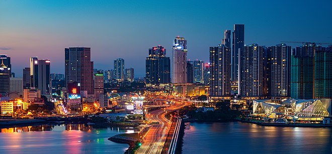 Johor_Bahru_skyline_at_night