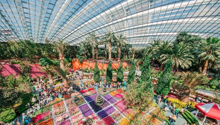 Tour du lịch Singapore Flower Dome