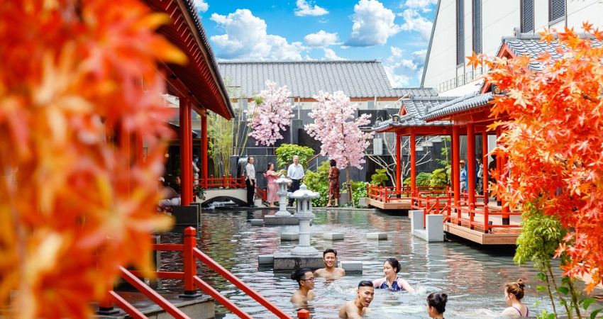 Khu tắm phong cách Nhật Bản Mikazuki Đà Nẵng